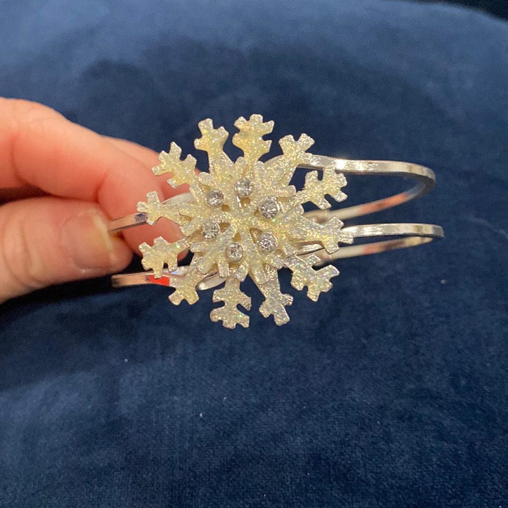 Holiday Lane Snowflake Bangle Bracelet